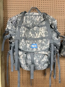 Military-Style Digital Camo Backpack