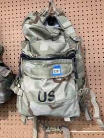 Military-Style Camouflage Backpack