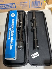 H&R and Bushnell Rifle Scopes