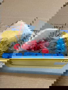 Reloading Lot: Handgun ammo reloading accessories, including dies, red plastic caps, Dillon Precision 44 SPL/MAG caliber conversion kit, and related items. Sold as is where is.The only lots that we in-house pack and