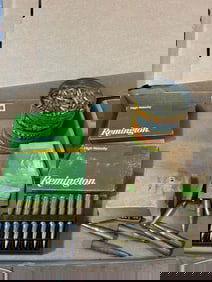 Ammunition Lot with Remington Boxes