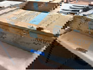 Wooden Ammunition Storage Crate