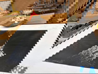 US Marines Bulldog and Signed Photo Lot