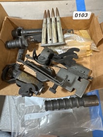 M-1 G Gun Parts and Ammo Lot
