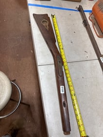 Engraved Rifle Gun Stock