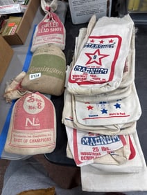 Lead Shot Bags and Empty Bags