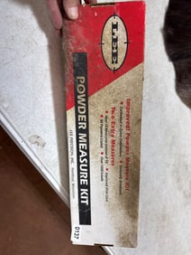 Lee Precision Powder Measure Kit in original packaging