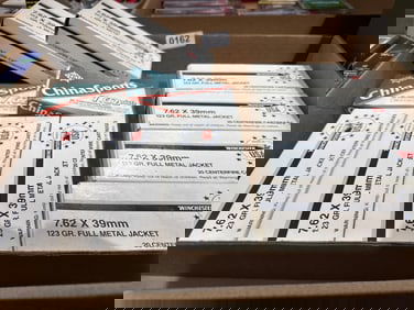 Rifle Ammunition 7.62 x 39 Assortment