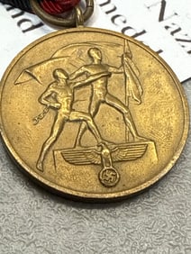 Sudetenland Medal with Ribbon, 1938