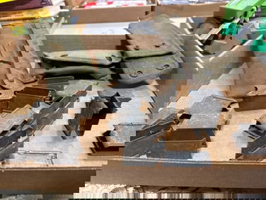 Military Clips and Canvas Pouches