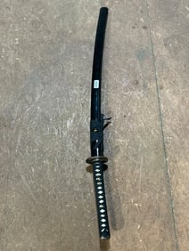 Decorative Katana With Embellished Guard