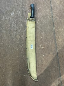 Military Machete with Sheath