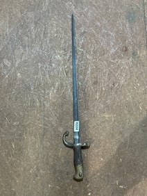19th Century Bayonet with Wooden Handle