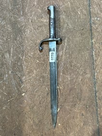 Metal Bayonet with Handle and Marking