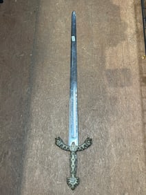 46-Inch Decorative Sword with Ornate Handle