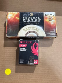 Federal and Ruger 40 S&W Ammunition