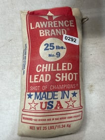 Lawrence Brand 25-lb No. 9 Lead Shot Bag