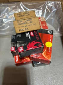9mm Luger Ammunition Lot