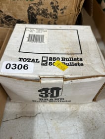 3-D Swaged Lead Bullets, 500ct