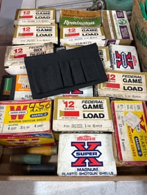 12-Gauge Shotgun Shells Assorted Brands