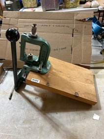 RCBS Reloading Press With Wooden Mount