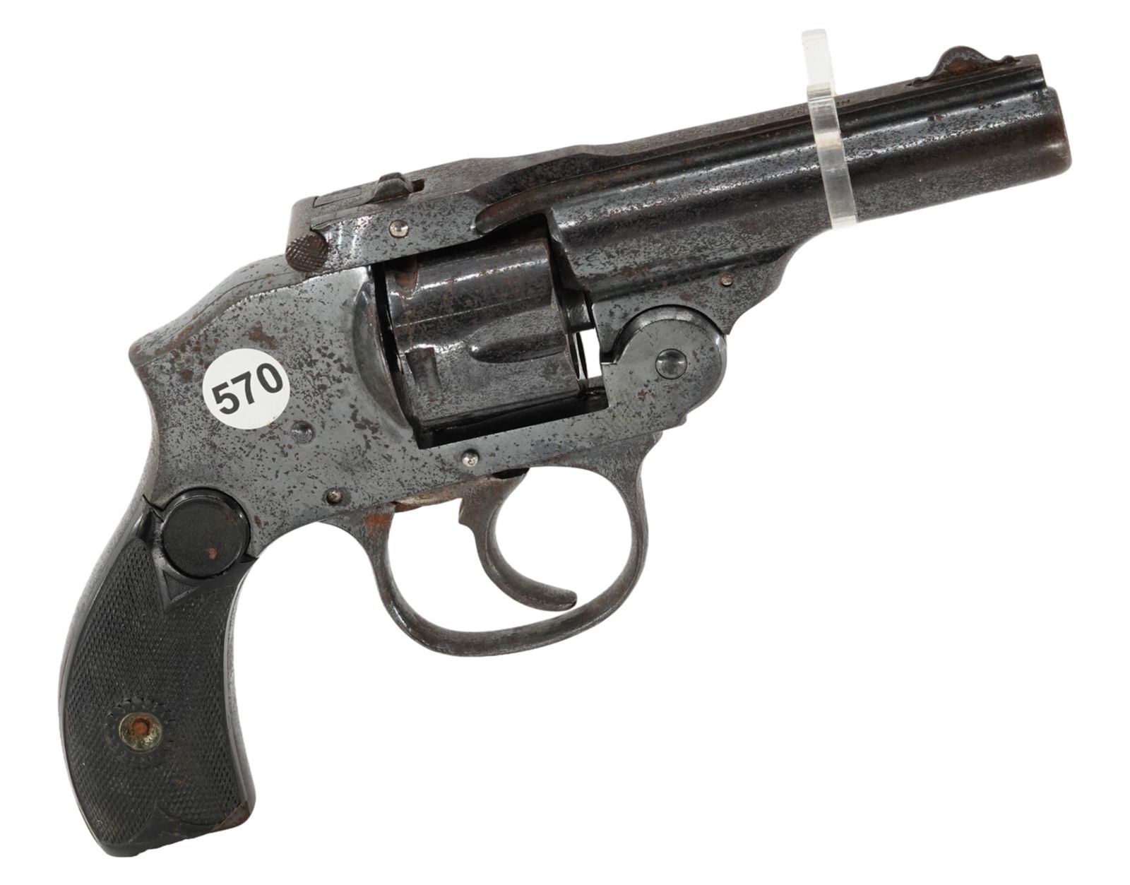 New England Firearms Co-Model:not marked-not marke: 2025-00653 - New England Firearms Co - Model:not marked - Serial #: - 10120 - not marked - Revolver - light rust "as is", normal wear and tear, Property being sold is not new! Dents, dings, scratches
