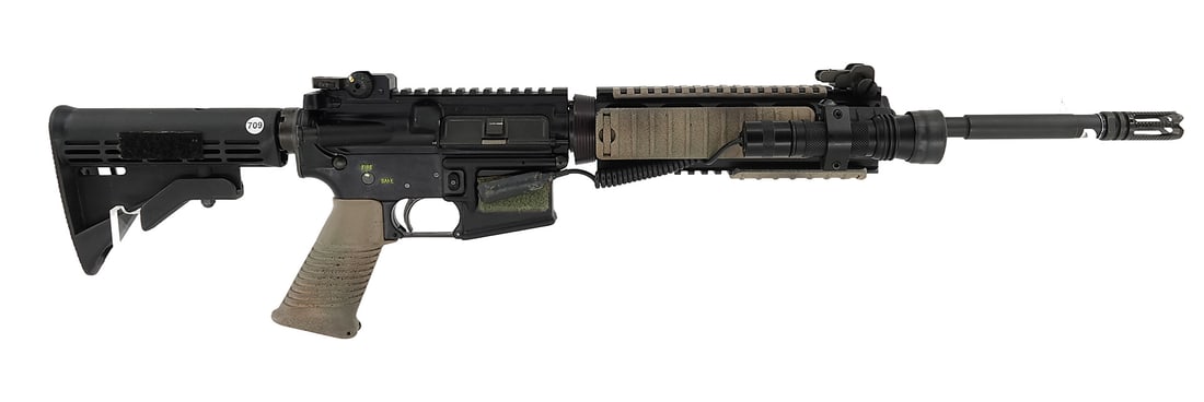 Eagle Arms Div Armalite-Model:M15A2-5.56mm-Rifle: 2025-00422 - Eagle Arms Div Armalite - Model:M15A2 - Serial #: - 94823 - 5.56mm - Rifle - no NJ bidders, no magazine "as is", normal wear and tear, Property being sold is not new! Dents, dings, scratc