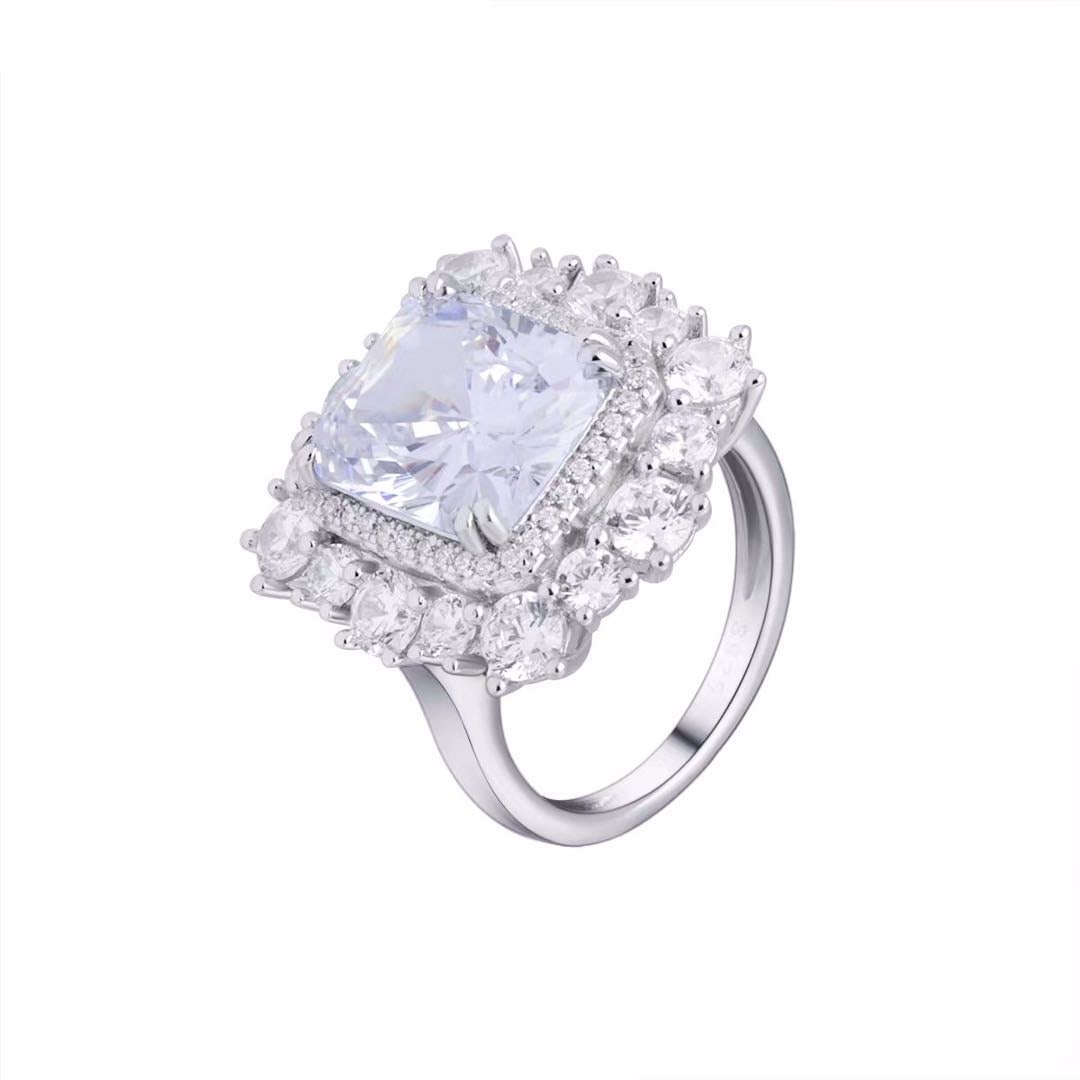 925 Silver Gem Ring - 5