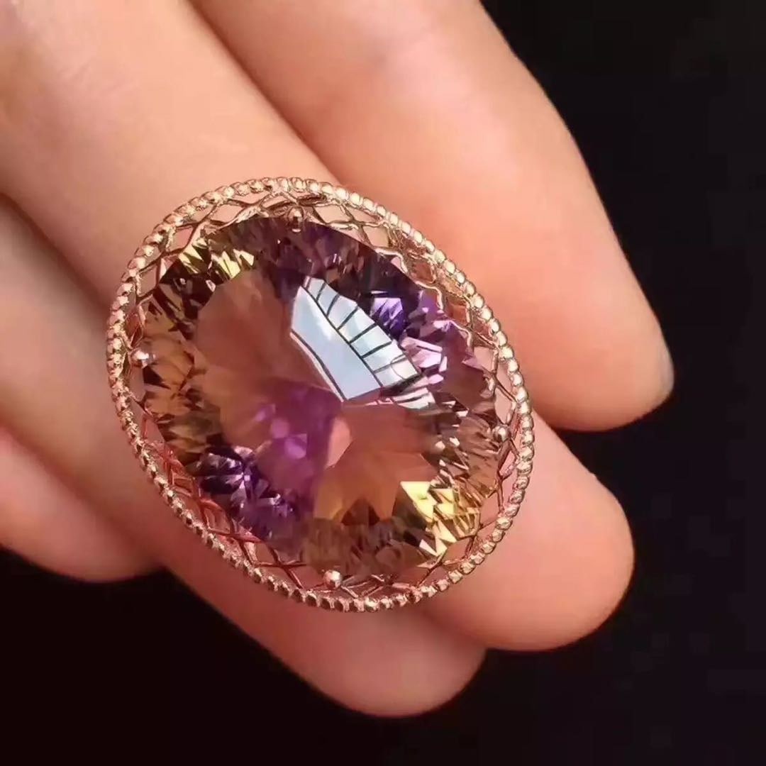 925 Silver Crystal Ring - 2