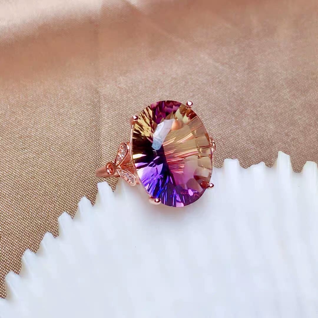 925 Silver Crystal Ring (1 of 4)