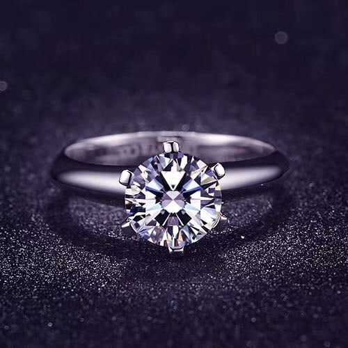 925 Silver 3ct Gem Ring - 2