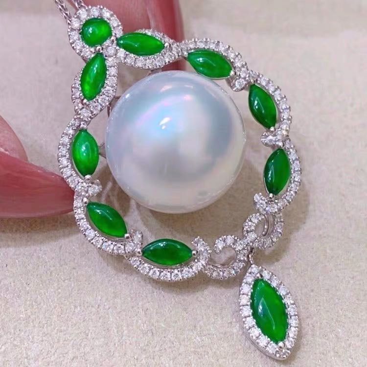 Natural Pearl 925 Silver Pendant: Natural Pearl 925 Silver Pendant ****** Metal: Natural Pearl / Color: White / Pearl Diameter 14mm