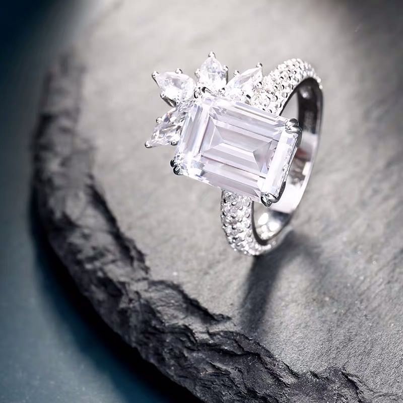 925 Silver Gem Ring - 2