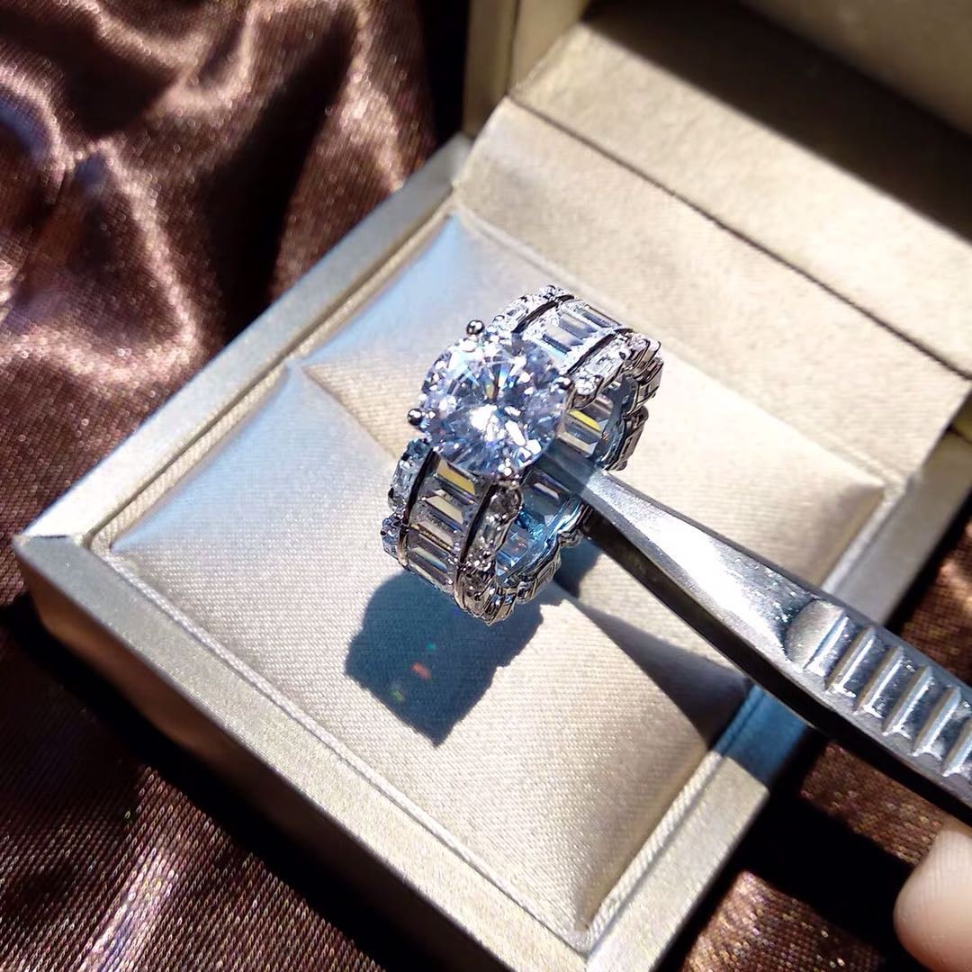 925 Silver Gem Ring - 2