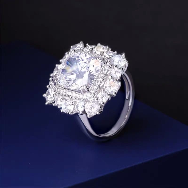 925 Silver Gem Ring - 3