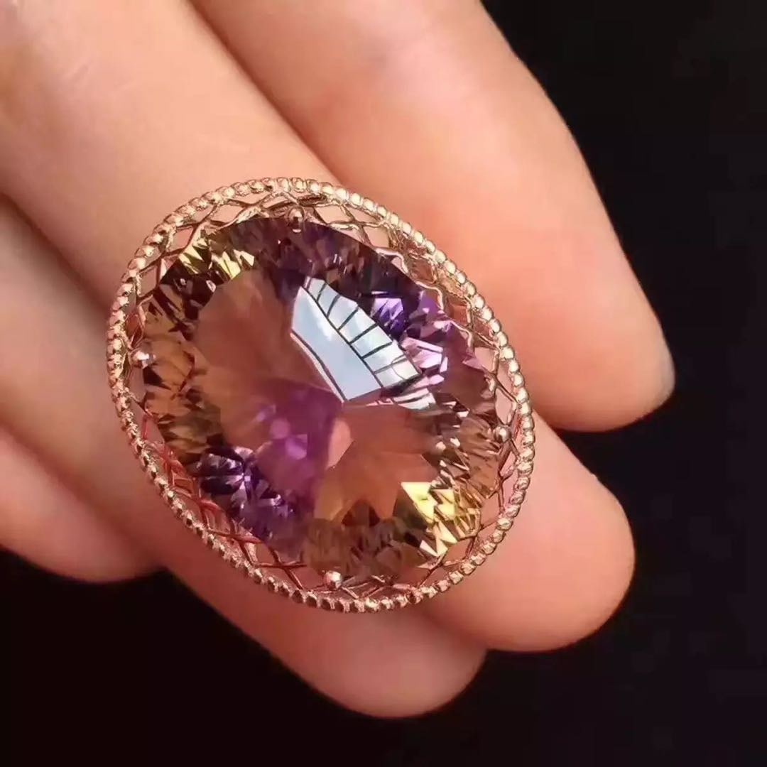 925 Silver Crystal Ring - 3