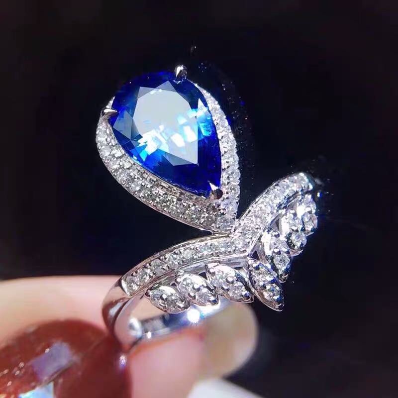 925 Silver Tanzanite Ring - 4