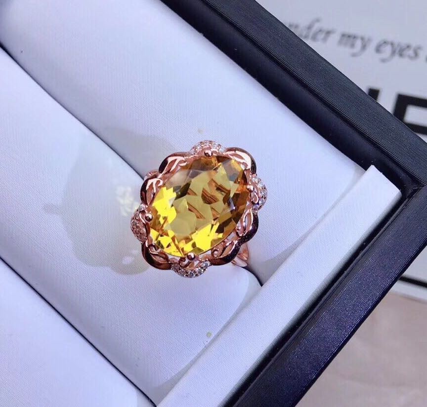 925 Silver Crystal Ring - 3