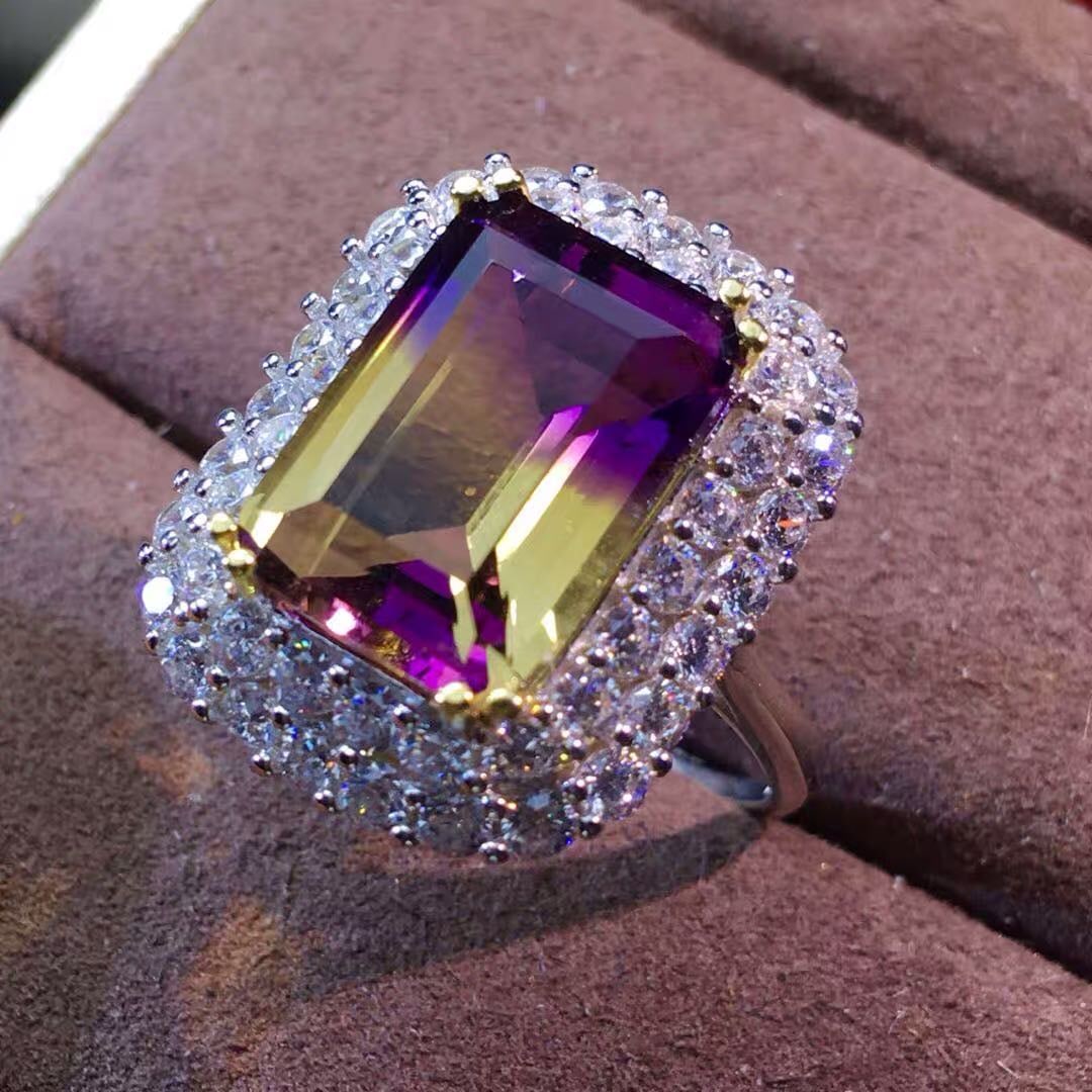 925 Silver Crystal Ring (1 of 5)