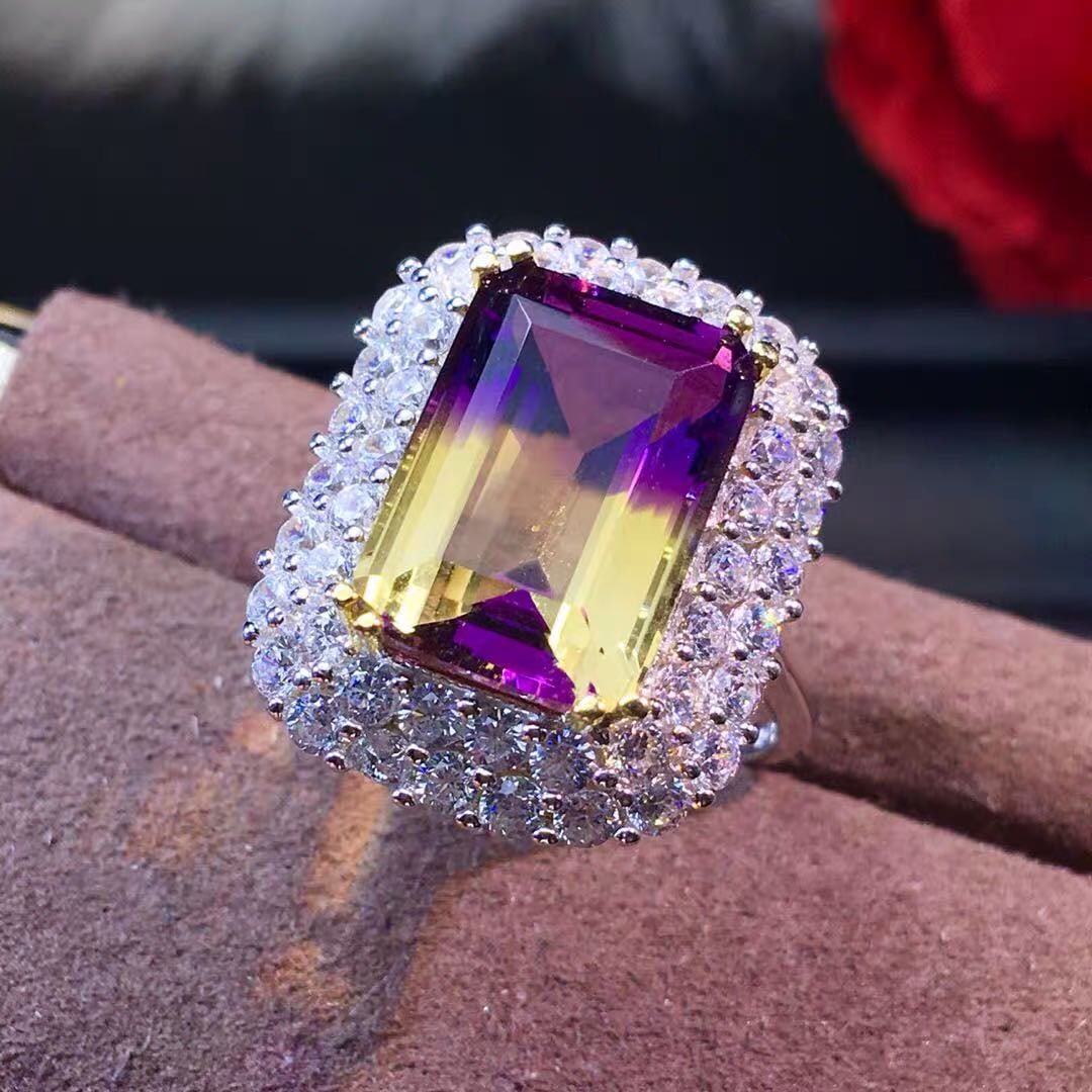 925 Silver Crystal Ring - 3