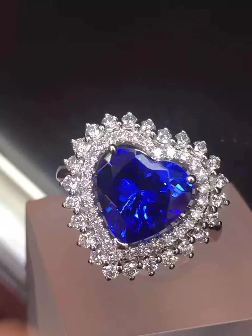 925 Silver Tanzanite Ring - 2