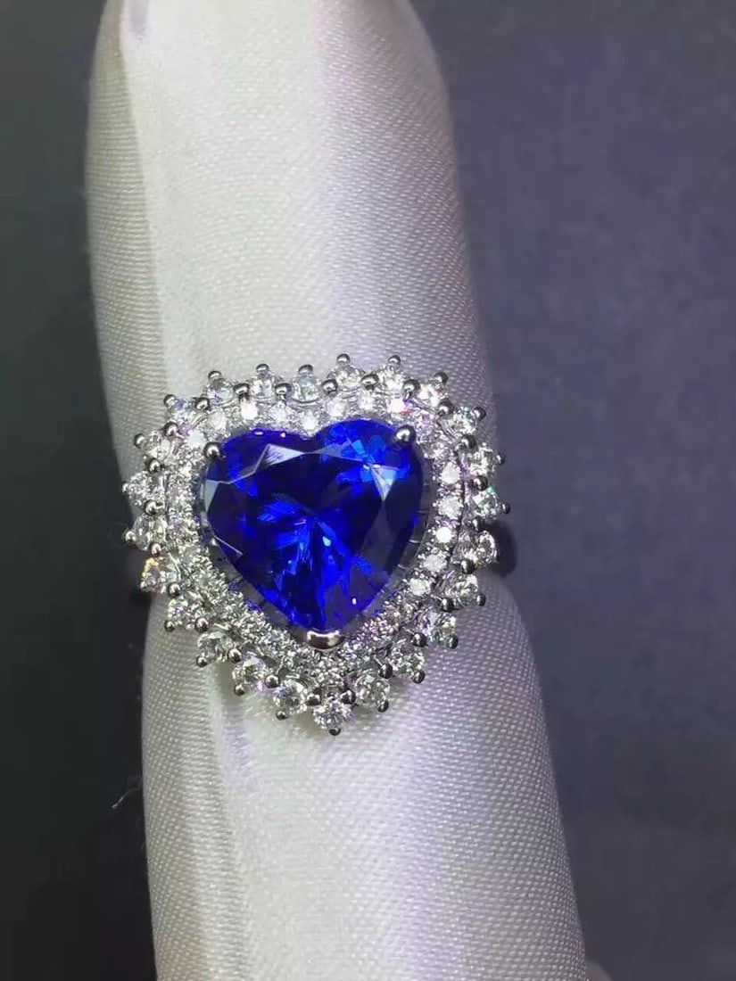 925 Silver Tanzanite Ring - 3