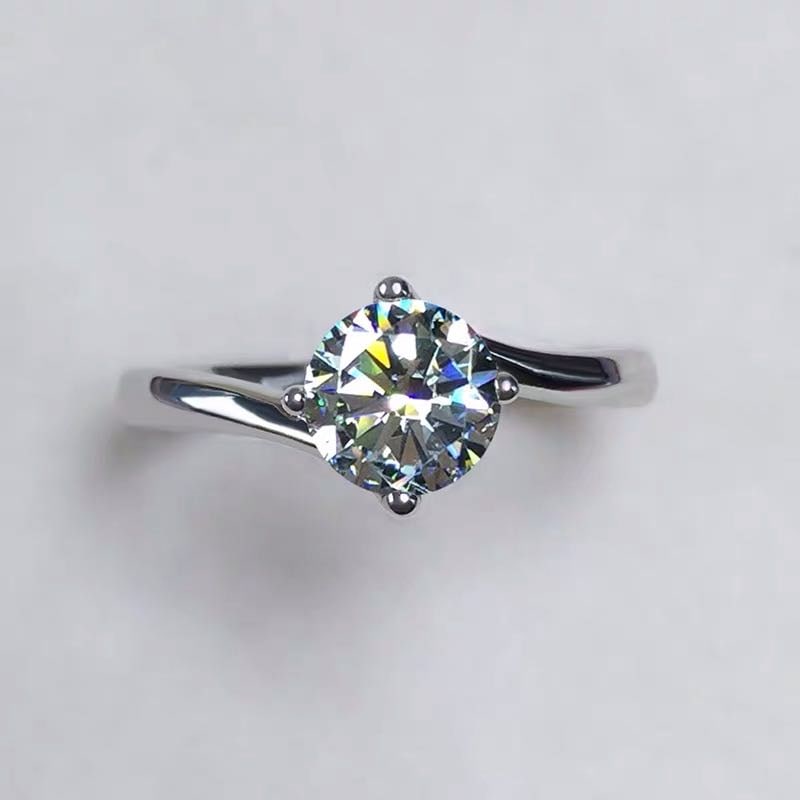 925 Silver 1ct Gem Ring (1 of 4)