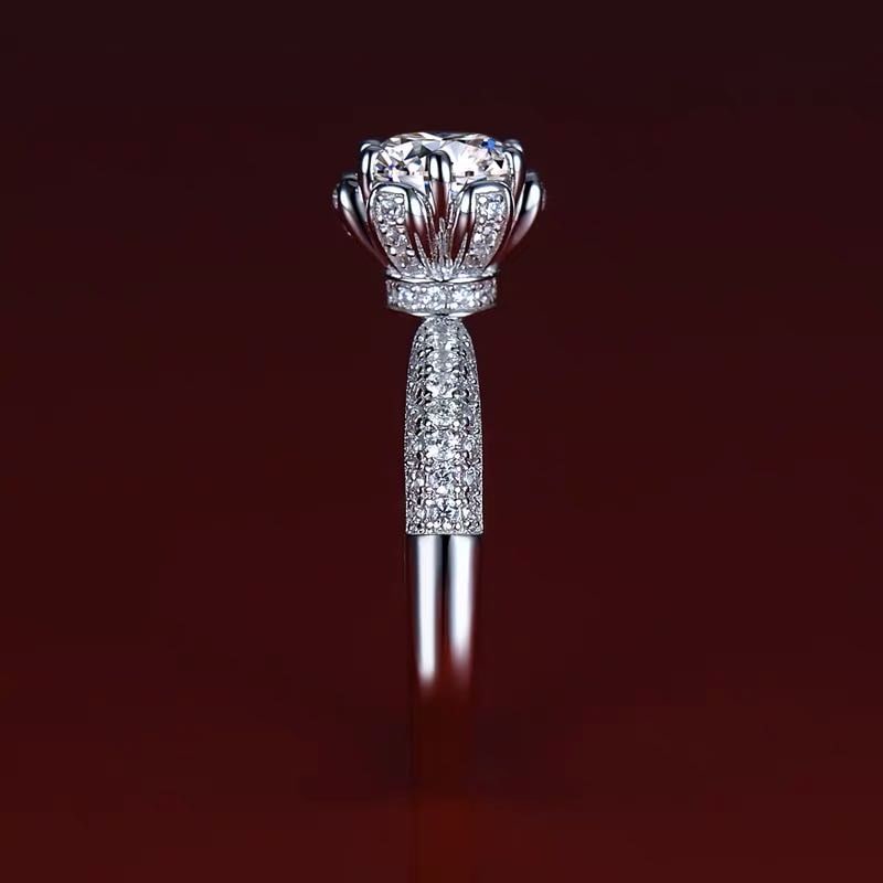 925 Silver 1ct Gem Ring - 3