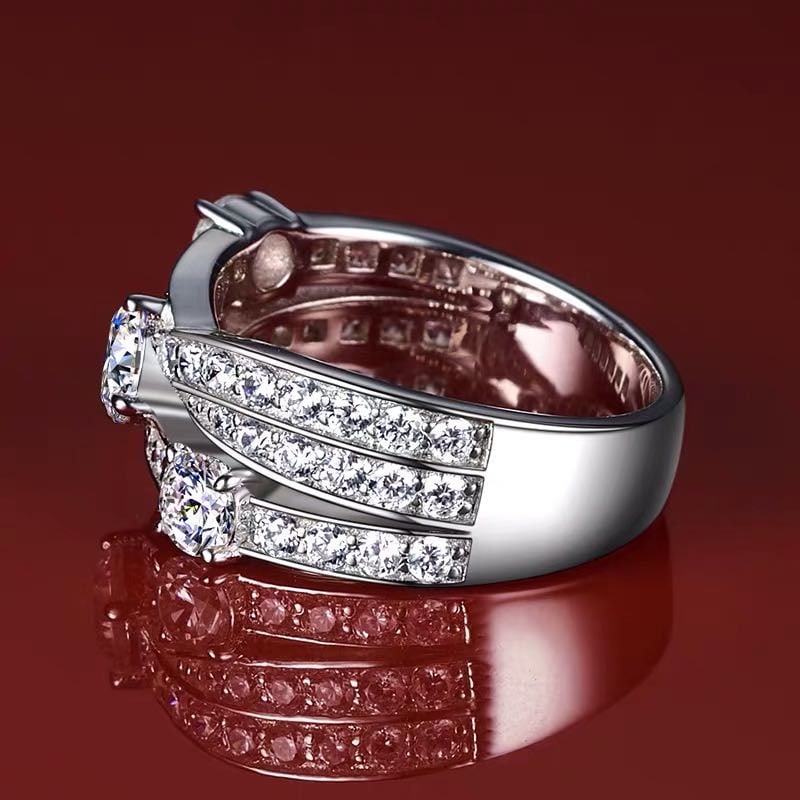 925 Silver Gem Ring - 2