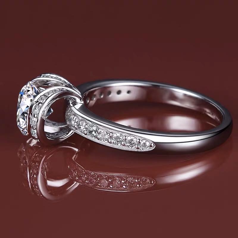 925 Silver 1ct Gem Ring - 3