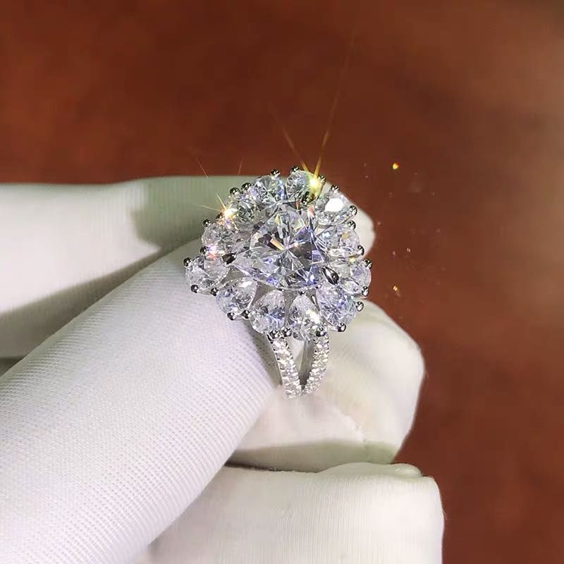 925 Silver Gem Ring - 3