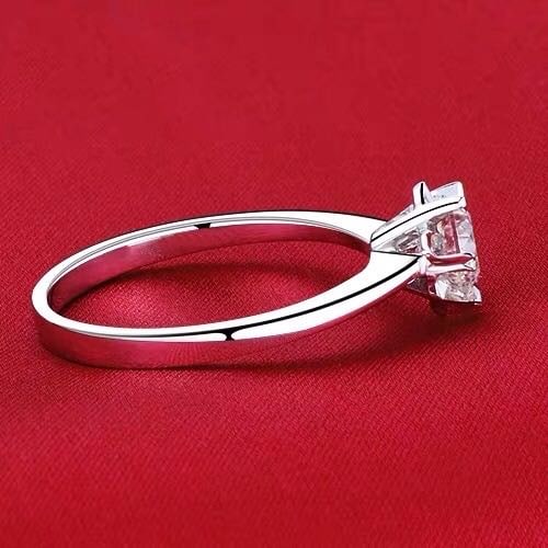 925 Silver 1ct Gem Ring - 4