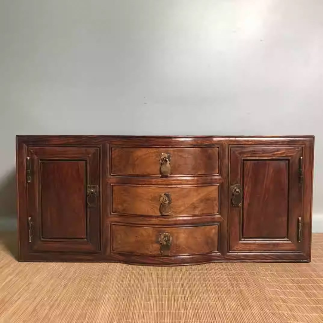 Rosewood jewelry cabinet (1 of 5)