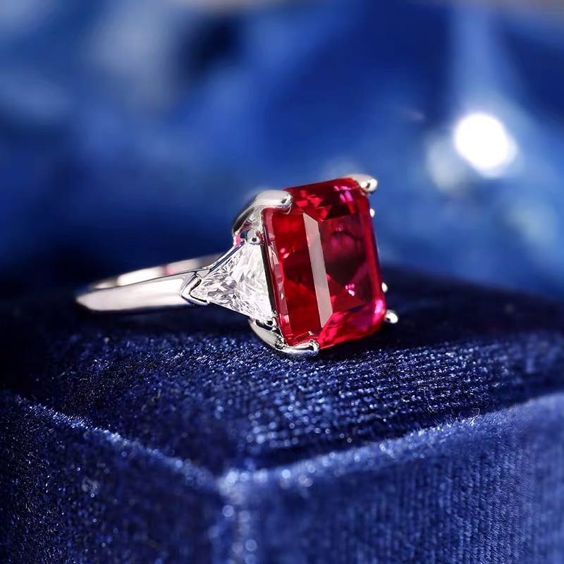 925 Silver Ruby Ring - 3